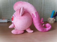Load image into Gallery viewer, Handmade custom Jigglypuff plush with scream tail