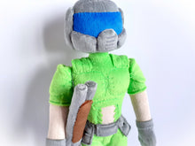 Load image into Gallery viewer, Handmade custom Old Doomguy plush