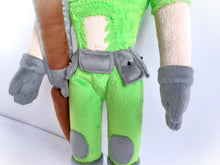 Load image into Gallery viewer, Handmade custom Old Doomguy plush