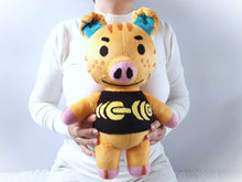 Load image into Gallery viewer, Handmade custom Kevin the pig ACNH plush