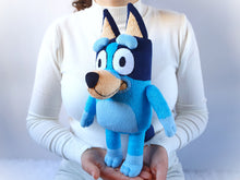 Load image into Gallery viewer, Handmade custom Bluey plush