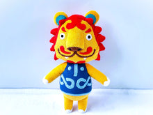 Load image into Gallery viewer, Handmade custom Rory the lion plush