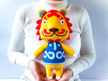 Load image into Gallery viewer, Handmade custom Rory the lion plush