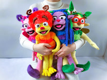 Load image into Gallery viewer, Handmade custom Basil, Ginger, Baby Root, Lily plushies