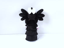 Load image into Gallery viewer, Handmade custom Gothita plush Gothorita Gothitelle