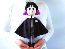 Load image into Gallery viewer, Handmade custom Kaisa plush from Hilda