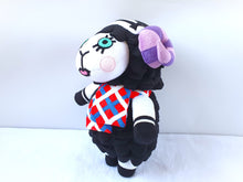 Load image into Gallery viewer, Handmade custom Muffy the sheep plush