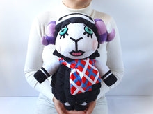 Load image into Gallery viewer, Handmade custom Muffy the sheep plush