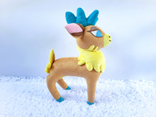 Load image into Gallery viewer, Custom handmade Velvet deer plush Them's Fightin' Herds