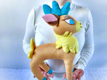 Load image into Gallery viewer, Custom handmade Velvet deer plush Them's Fightin' Herds