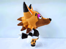 Load image into Gallery viewer, Handmade Kyle the wolf plush