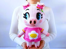 Load image into Gallery viewer, Handmade custom Gala the pig plush