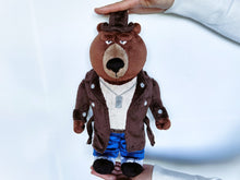 Load image into Gallery viewer, Handmade custom bear Sing plush