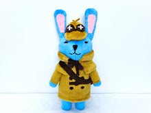 Load image into Gallery viewer, Handmade custom Sholmes bunny plush