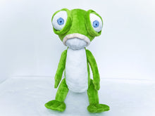 Load image into Gallery viewer, Handmade custom Zack the lizard plush from Bernard Bear