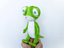 Load image into Gallery viewer, Handmade custom Zack the lizard plush from Bernard Bear