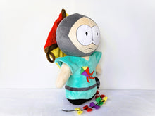 Load image into Gallery viewer, Custom Human Kite and Stan Marsh plush from South Park