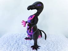 Load image into Gallery viewer, Handmade custom Salazzle dragon plush