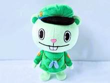 Load image into Gallery viewer, Handmade custom Flippy the green bear plush