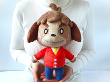 Load image into Gallery viewer, Handmade custom Digby the dog plush