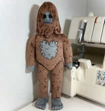 Load image into Gallery viewer, Custom handmade Sassy the Sasquatch plush