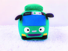 Load image into Gallery viewer, Handmade custom Tayo plush the little bus home decor