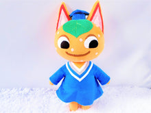 Load image into Gallery viewer, Handmade custom Tangy the cat plush