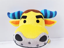 Load image into Gallery viewer, Handmade Coach the jock bull plush