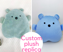 Load image into Gallery viewer, Custom replica plush from your photo home decor