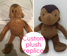 Load image into Gallery viewer, Custom replica plush from your photo home decor