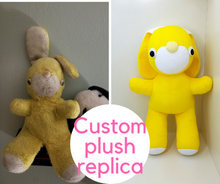 Load image into Gallery viewer, Custom replica plush from your photo home decor