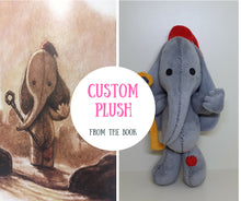 Load image into Gallery viewer, Custom plush from the drawing