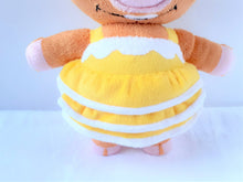 Load image into Gallery viewer, Handmade custom Pancetti the pig plush home decor