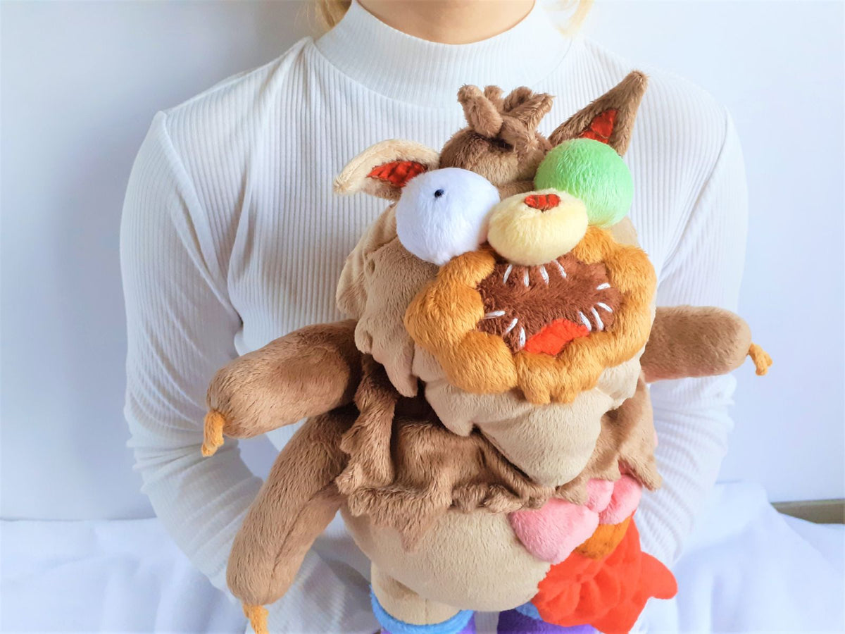 Handmade custom Small Mutant Fun Bucket plush – AnnushkaToys