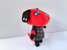 Load image into Gallery viewer, Handmade custom Cherry the dog plush
