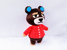 Load image into Gallery viewer, Handmade custom Grizzly the bear plush