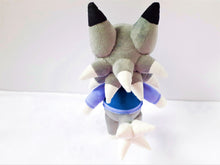 Load image into Gallery viewer, Handmade Dobie the wolf plush