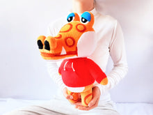 Load image into Gallery viewer, Alfonso the crocodile plush