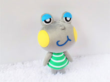 Load image into Gallery viewer, Handmade custom Huck the frog plush