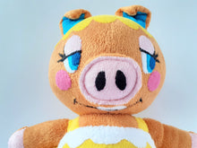 Load image into Gallery viewer, Handmade custom Pancetti the pig plush home decor