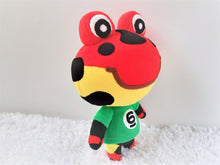 Load image into Gallery viewer, Handmade custom Drift the frog plush