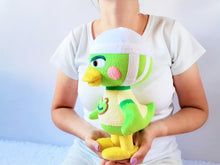 Load image into Gallery viewer, Handmade custom Scoot the duck plush