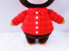 Load image into Gallery viewer, Handmade custom Grizzly the bear plush