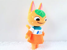 Load image into Gallery viewer, Handmade custom Tangy the cat plush