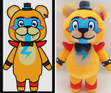 Load image into Gallery viewer, Custom Glamrock plush from drawing