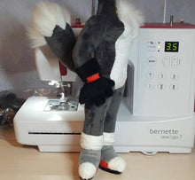 Load image into Gallery viewer, Custom plush from the picture Elodie the Jackal home decor