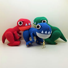 Load image into Gallery viewer, Crochet dinosaur T-Rex toy