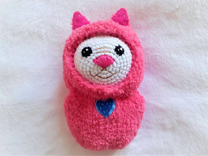 Custom made Chip and Potato crochet plush with cocon – AnnushkaToys Custom  plush