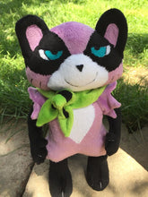 Load image into Gallery viewer, Handmade custom Tanya Keys the tanuki plush