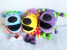 Load image into Gallery viewer, Handmade custom Jack's big music show plush